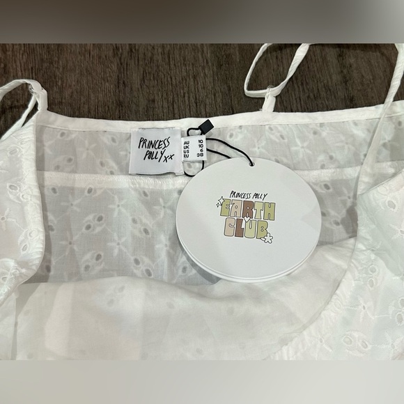 Princess Poly Palmetto Angalise Mini White Dress - Picture 3 of 5